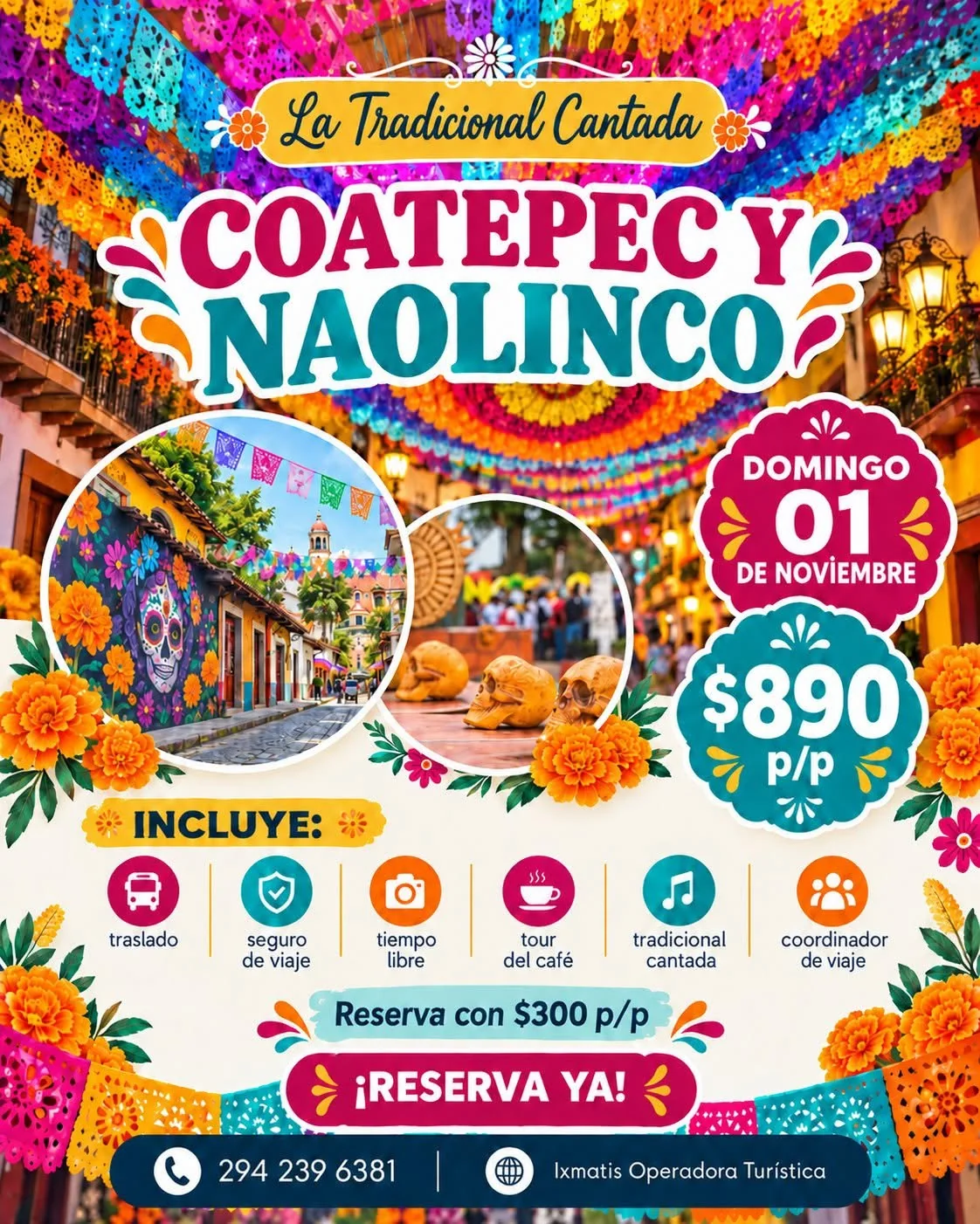 Viaje a Coatepec y Naolinco