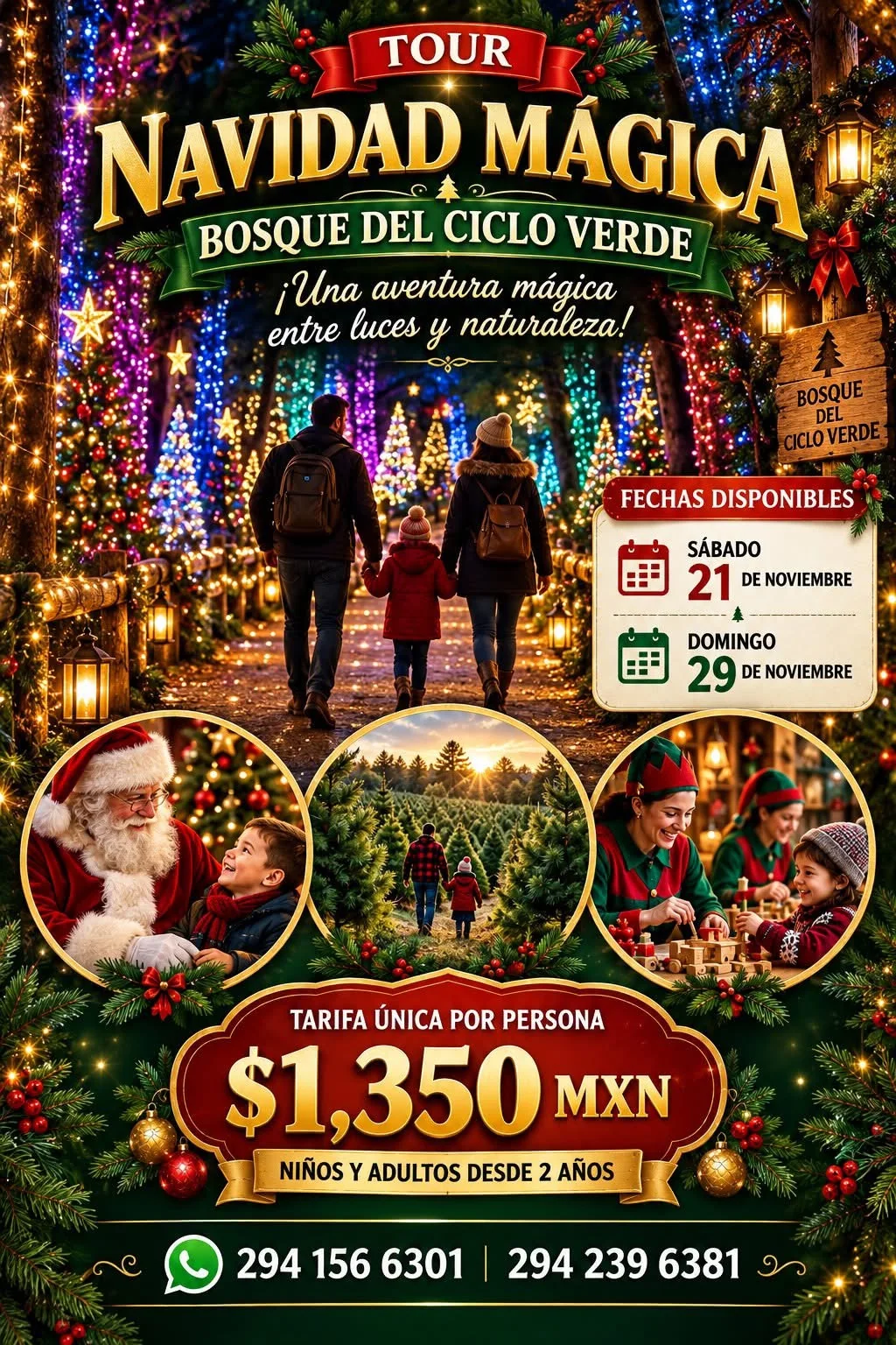 Tour Navidad Mágica Bosque del Ciclo Verde